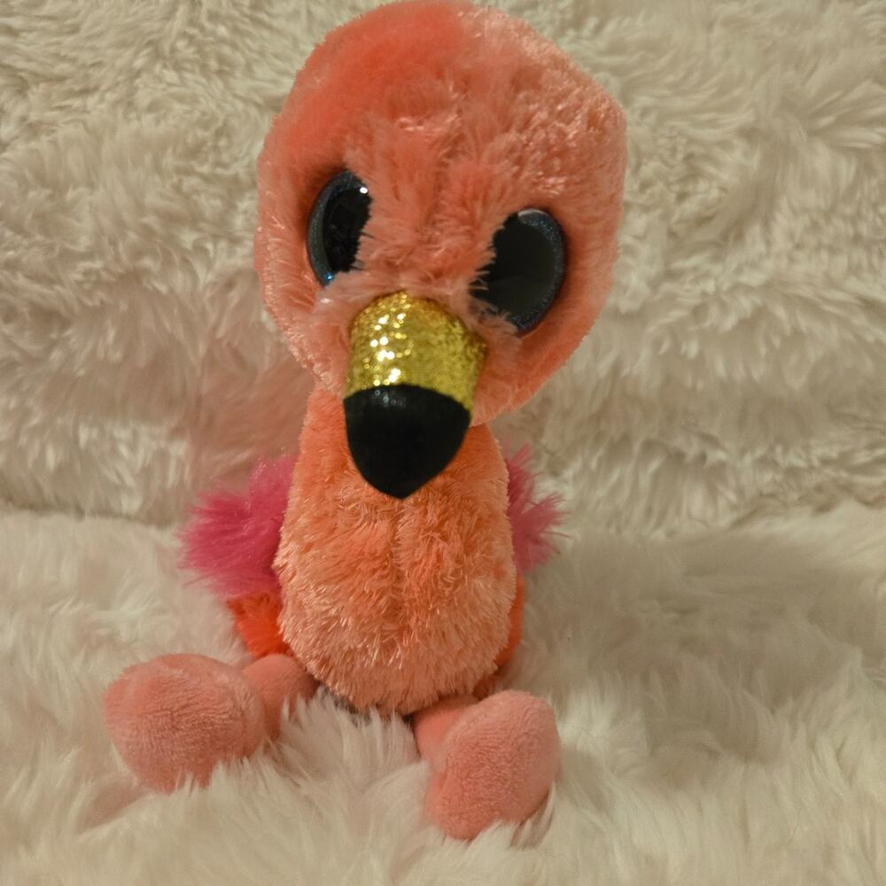 Ty Beanie Boo Gilda Flamingo